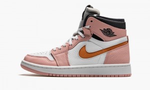 Nike Air Jordan 1 High Zoom CM 'Pink Glaze' Skor Dam Rosa | 037-LMVWJA