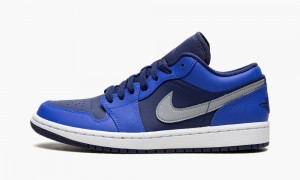 Nike Air Jordan 1 LOW 'Game Royal / Blue Void' Skor Dam Kungsblått Blå | 308-NKILUY