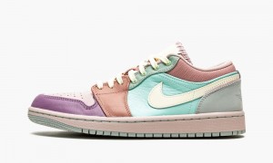 Nike Air Jordan 1 Low SE 'Easter Pastel' Skor Herr Rosa Lila Blå | 629-SYHTLF