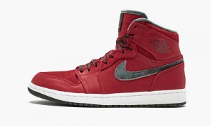 Nike Air Jordan 1 Retro Hi Premier 'Red Gucci' Skor Herr Röda Vita | 072-SYIEHF