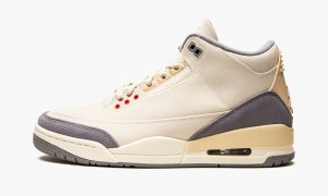 Nike Air Jordan 3 'Muslin' Skor Herr Röda | 043-FPMQWS