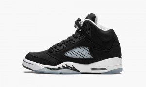 Nike Air Jordan 5 Retro GS 'Oreo 2021' Skor Barn Svarta Vita Grå | 694-JZHSEL