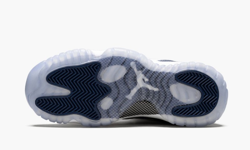 Nike Air Jordan 11 Retro Low LE GS 'Blue Snakeskin' Skor Barn Svarta Marinblå | 528-HCEDBZ
