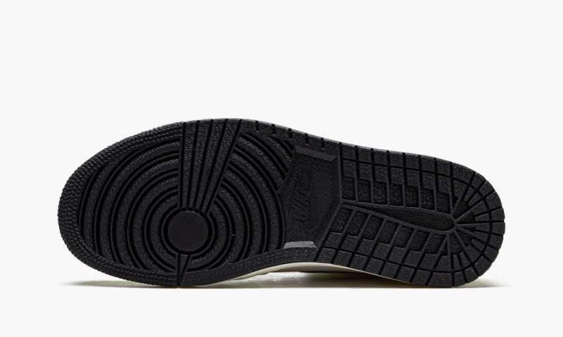 Nike Air Jordan 1 High OG 'Visionaire' Skor Herr Svarta Vita Gula | 098-FNBGLS