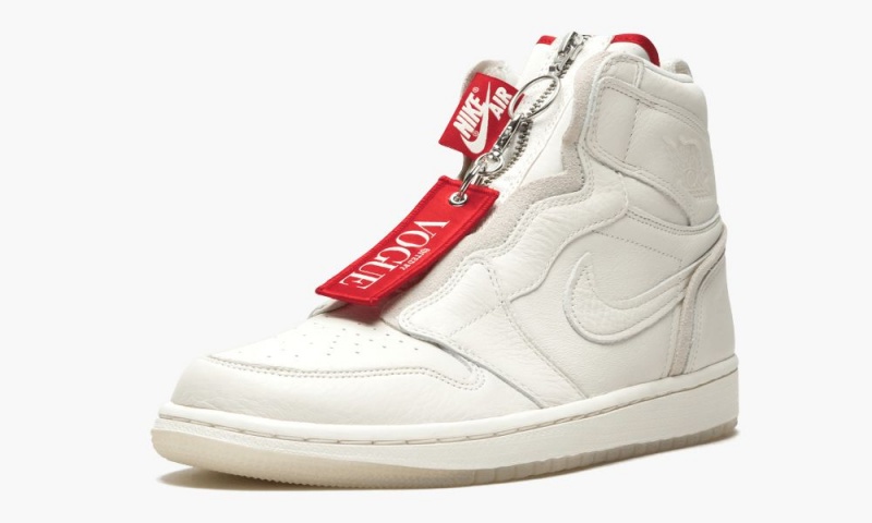 Nike Air Jordan 1 High Zip AWOK 'Vogue Sail' Skor Dam Röda Vita | 389-FCLAUX