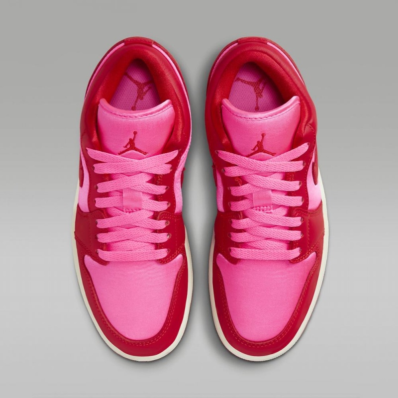 Nike Air Jordan 1 Low SE Skor Dam Rosa Röda | 395-LAYKCO