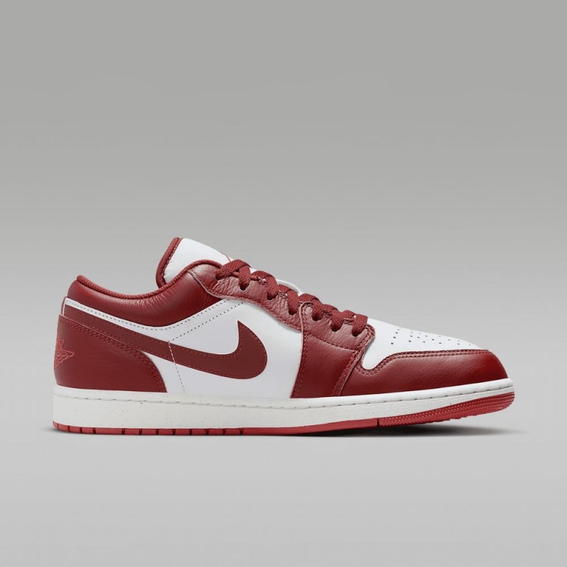 Nike Air Jordan 1 Low SE Skor Herr Vita Röda | 025-CSWIKZ