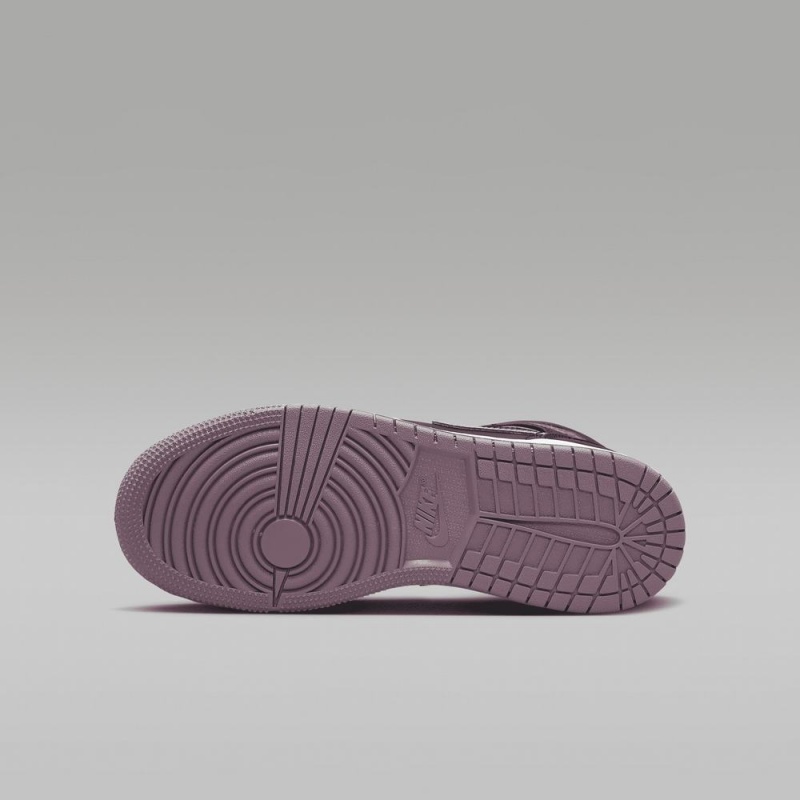 Nike Air Jordan 1 MID SE Skor Barn Lila | 945-DEUKSP