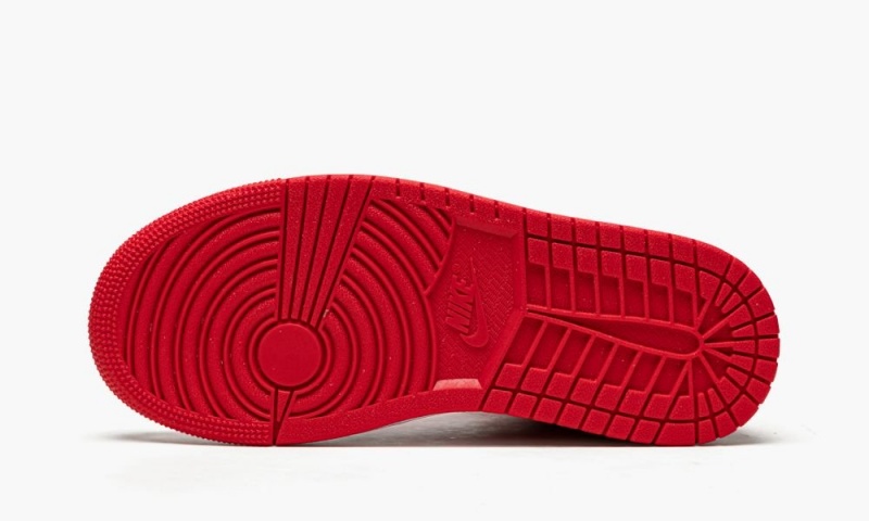 Nike Air Jordan 1 Mid 'Pomegranate' Skor Dam Röda Vinröda | 845-UYOLWG