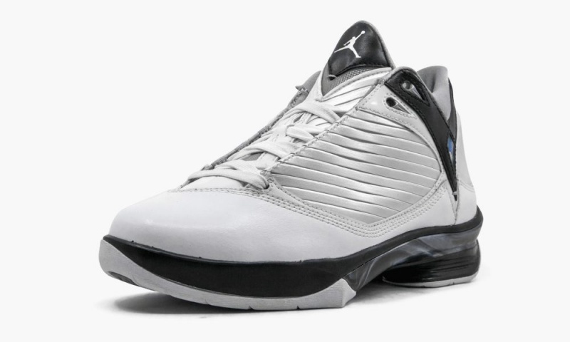 Nike Air Jordan 2009 (GS) Skor Barn Vita Svarta Silver | 547-RQSUYE