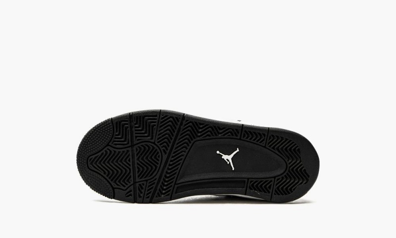 Nike Air Jordan 4 Retro PS 'DIY' Skor Barn Vita Svarta | 359-DCQPYU